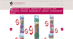 Desktop Screenshot of cosmedikinc.com